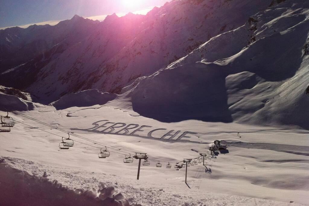 Charmant T2 Proche Serre Chevalier Vallee 4 Personnes Briancon  Bagian luar foto